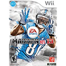 WII: MADDEN NFL 13 (COMPLETE)